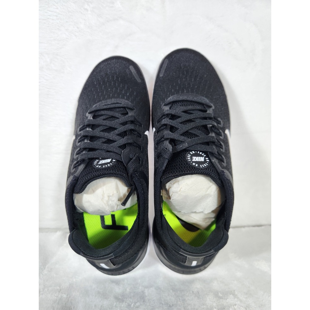 Nike Free RN 2018 Running Shoes Black White Mens Size 7 Womens 8.5 US 942836 001 - Picture 6 of 10